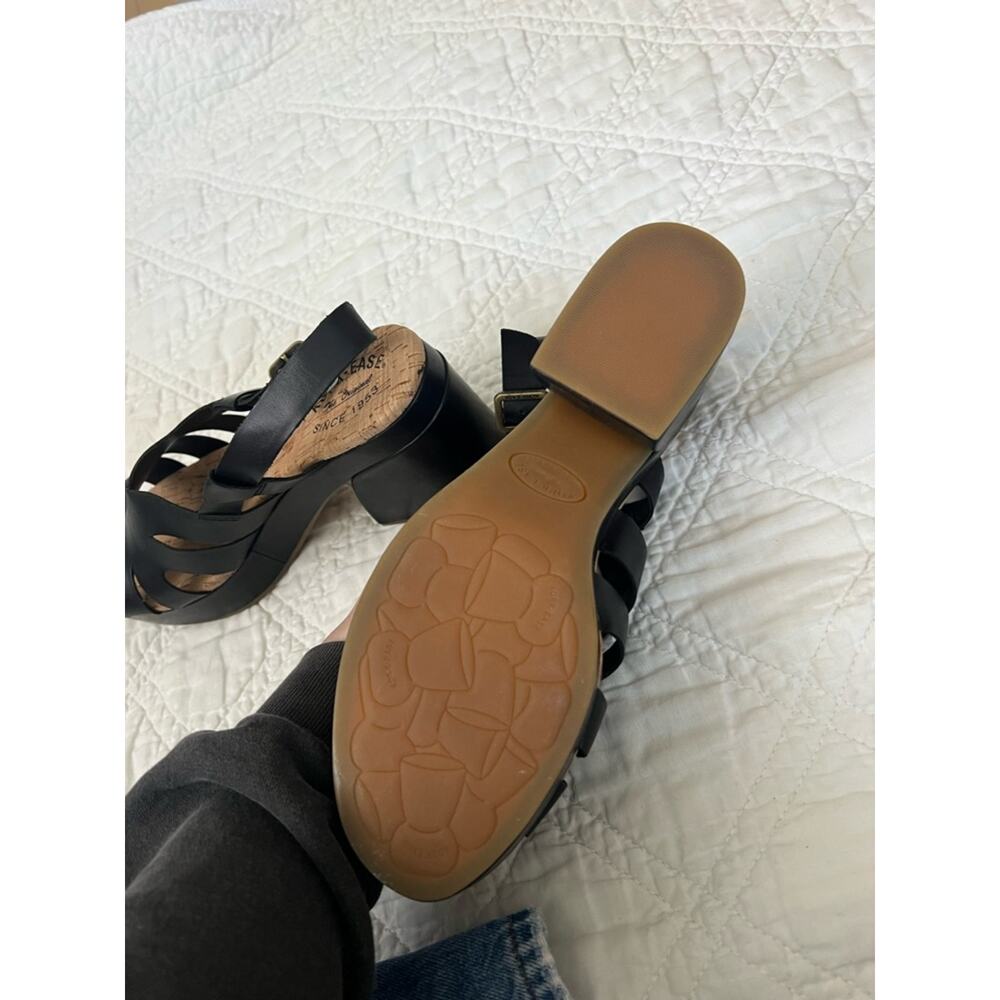 Kork-Ease Paschal Slingback Platform Sandal In Black Leather - Picture 10 of 10